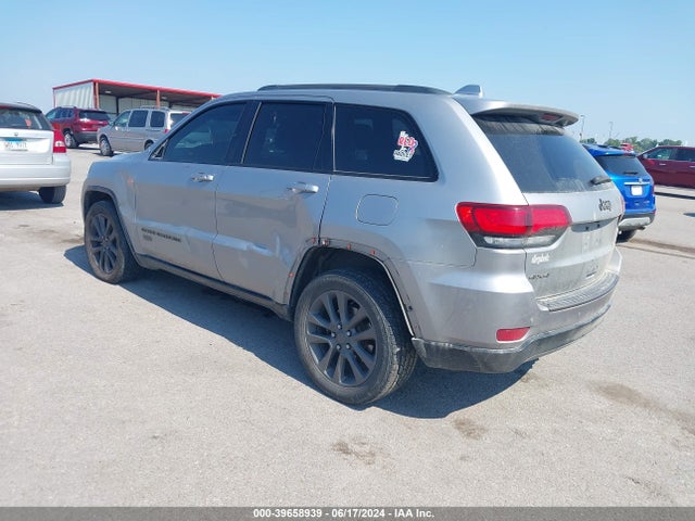 1C4RJFBG7GC391853 Jeep Grand Cherokee Limited 75th Anniversary