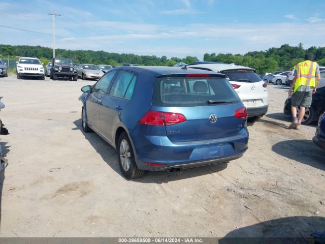 3VW217AU5FM078079 Volkswagen Golf Tsi S 4-door