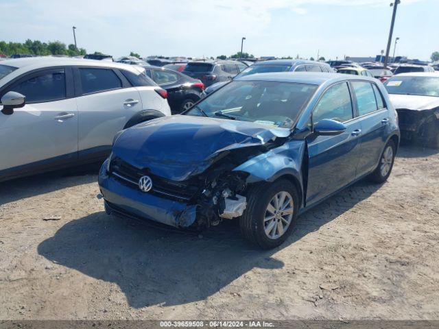 3VW217AU5FM078079 Volkswagen Golf Tsi S 4-door