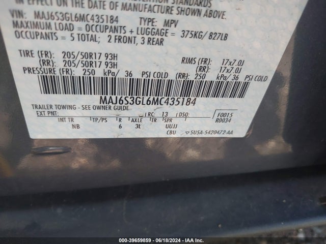 Ford Ecosport Se 2021 MAJ6S3GL6MC435184 Image 9