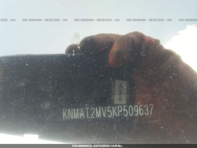 KNMAT2MV5KP509637 Nissan ROGUE SV