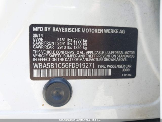 WBA5B1C56FD919271 BMW 535i