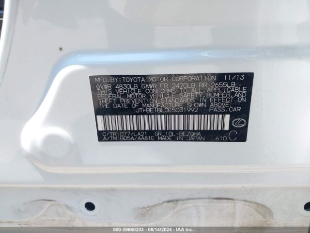 JTHBE1BL0E5031992 Lexus GS 350