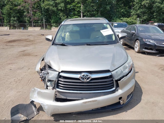 Toyota Highlander Xle V6 2015 5TDJKRFH9FS081179 Image 12