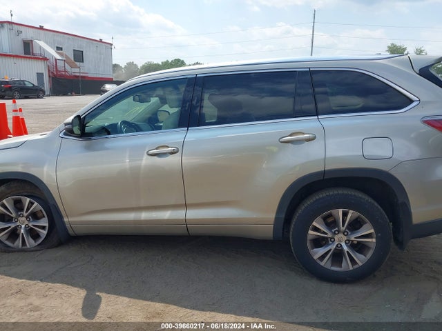 Toyota Highlander Xle V6 2015 5TDJKRFH9FS081179 Image 14