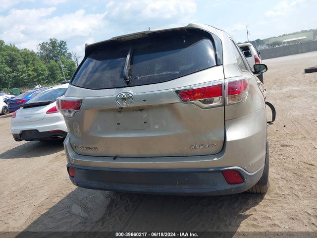 Toyota Highlander Xle V6 2015 5TDJKRFH9FS081179 Image 16