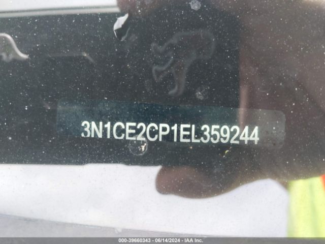 3N1CE2CP1EL359244 Nissan Versa Note Sv