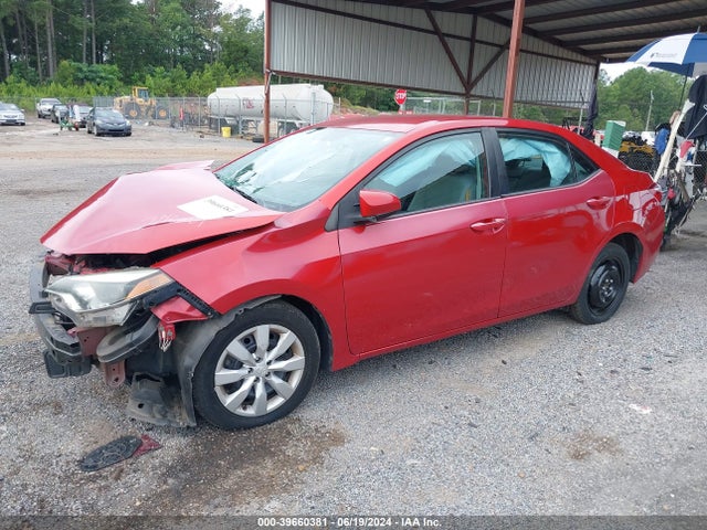 Toyota COROLLA LE 2015 5YFBURHE1FP330388 Image 2
