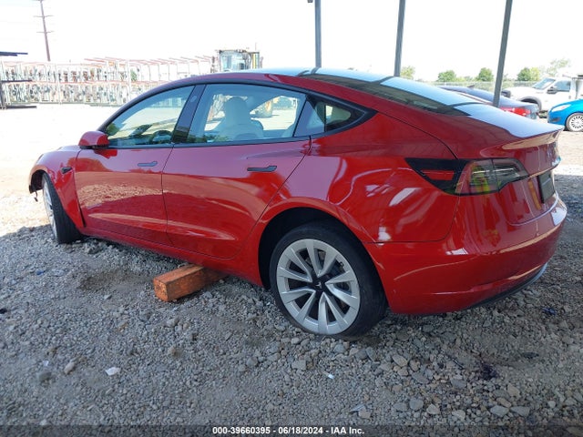2022 TESLA MODEL 3 5YJ3E1EA6NF342454 Photo 2