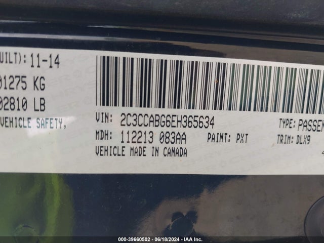 Chrysler 300 300s 2014 2C3CCABG6EH365634 Image 9