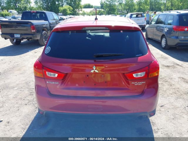 4A4AR3AU4EE025077 Mitsubishi Outlander Sport Es