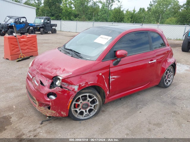 2012 FIAT 500 3C3CFFBR0CT228229 Photo 1