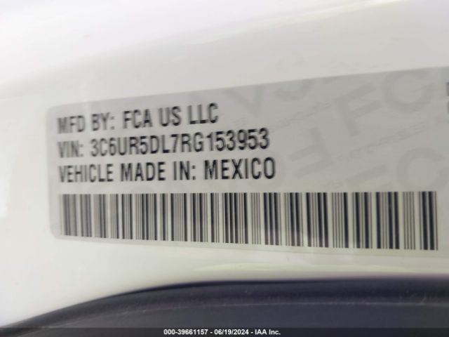 3C6UR5DL7RG153953 RAM 2500
