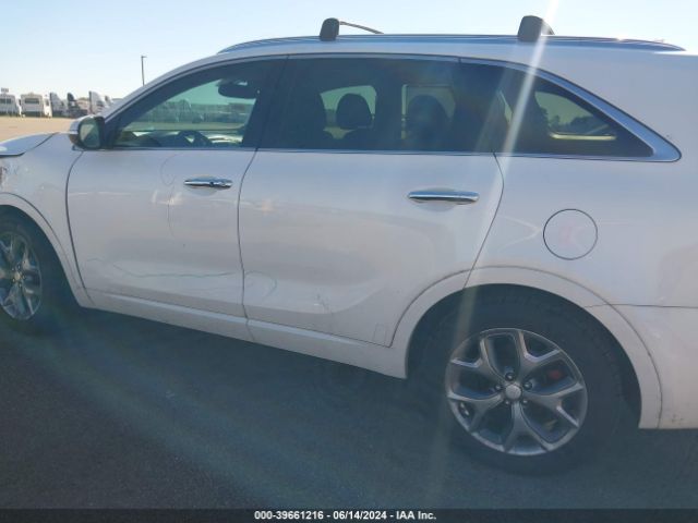 5XYPK4A50GG037614 KIA Sorento 3.3l Sx