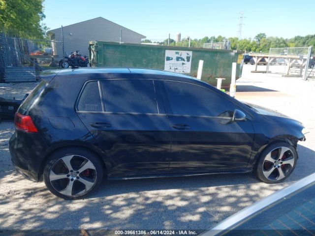 3VW4T7AU9FM014579 Volkswagen Golf Gti 2.0t Se 4-door