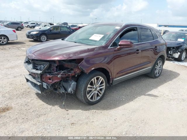 5LMCJ3C95HUL07859 Lincoln Mkc Reserve