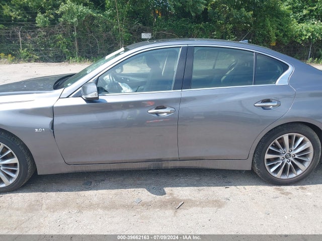 39662163 :رقم المزاد ، JN1EV7AR3LM255173 vin ، 2020 Infiniti Q50 Luxe Awd مزاد بيع