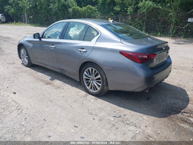 39662163 :رقم المزاد ، JN1EV7AR3LM255173 vin ، 2020 Infiniti Q50 Luxe Awd مزاد بيع