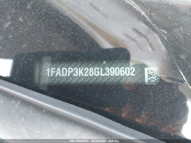 Ford FOCUS SE 2016 1FADP3K28GL390602 Image 9
