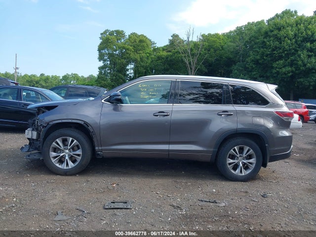 Toyota Highlander Xle V6 2015 5TDJKRFH9FS187048 Image 14