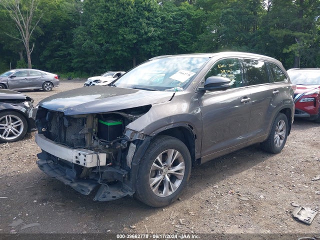 Toyota Highlander Xle V6 2015 5TDJKRFH9FS187048 Image 2
