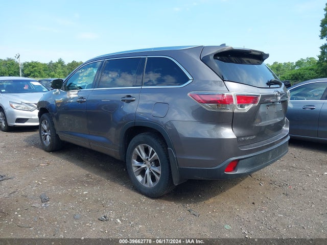 Toyota Highlander Xle V6 2015 5TDJKRFH9FS187048 Image 3