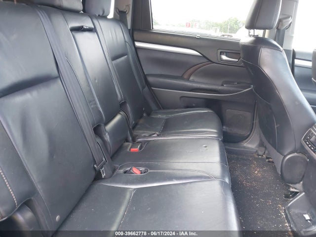 Toyota Highlander Xle V6 2015 5TDJKRFH9FS187048 Image 8