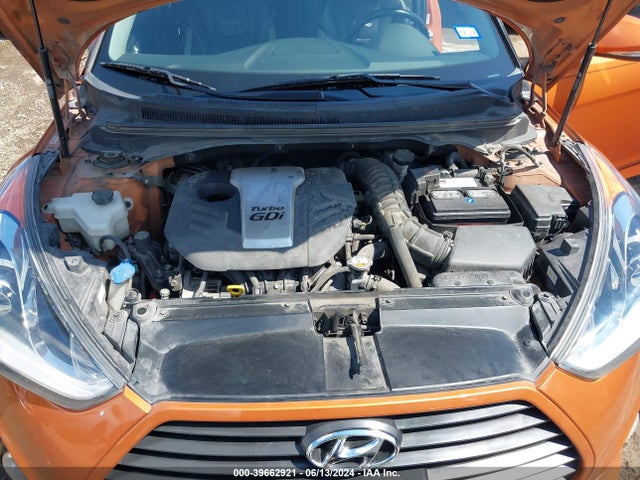 Hyundai Veloster Turbo W/black 2014 KMHTC6AE4EU184890 Image 10