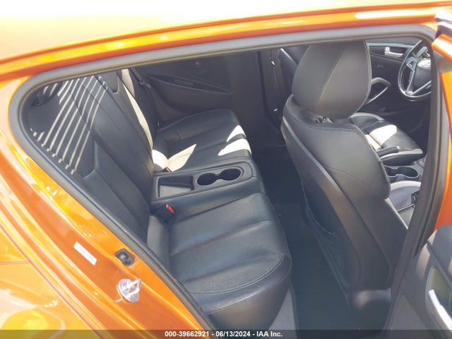 Hyundai Veloster Turbo W/black 2014 KMHTC6AE4EU184890 Image 8