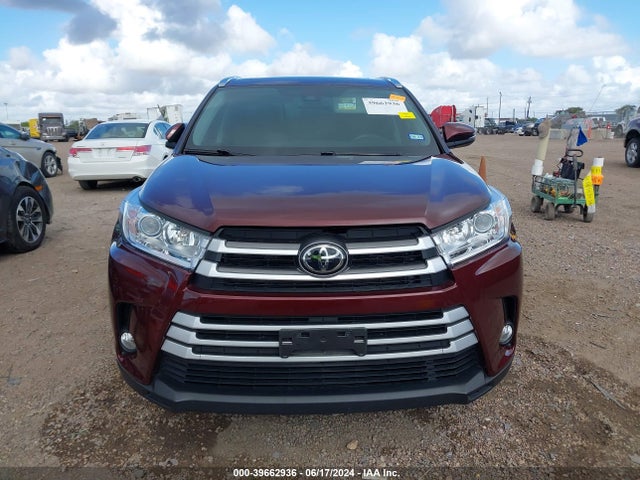 Toyota Highlander Xle 2019 5TDKZRFH6KS337627 Image 12