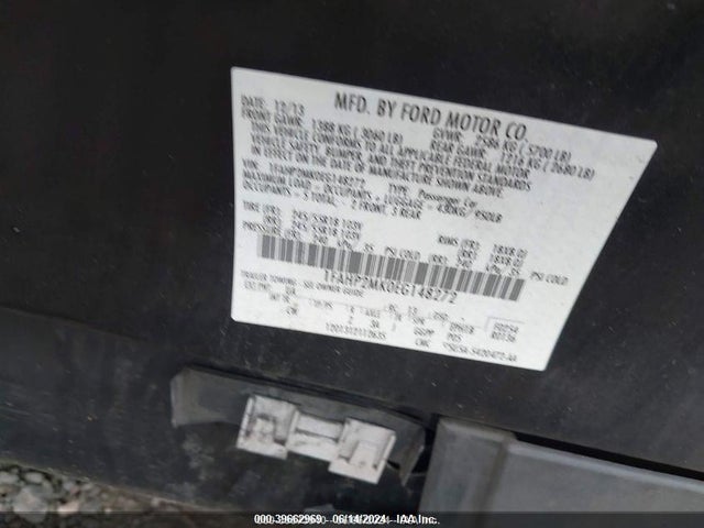 Ford Police Interceptor 2014 1FAHP2MK0EG148272 Image 9