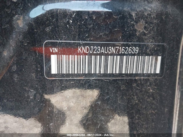 KIA SOUL LX 2022 KNDJ23AU3N7162639 Image 9