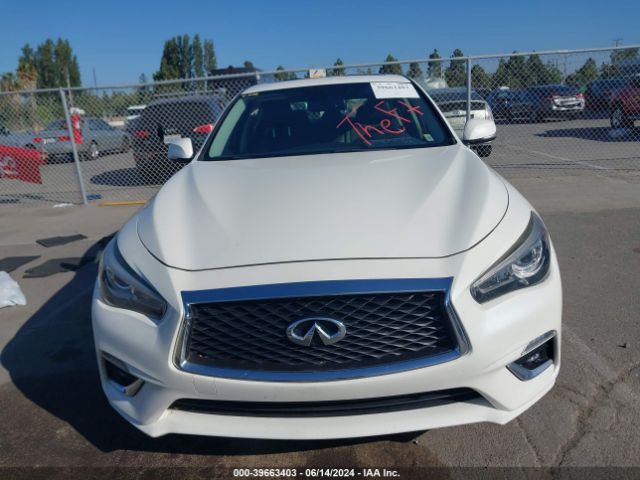 Auction sale of the 2018 Infiniti Q50 3.0t Luxe, vin: JN1EV7ARXJM432878, lot number: 39663403