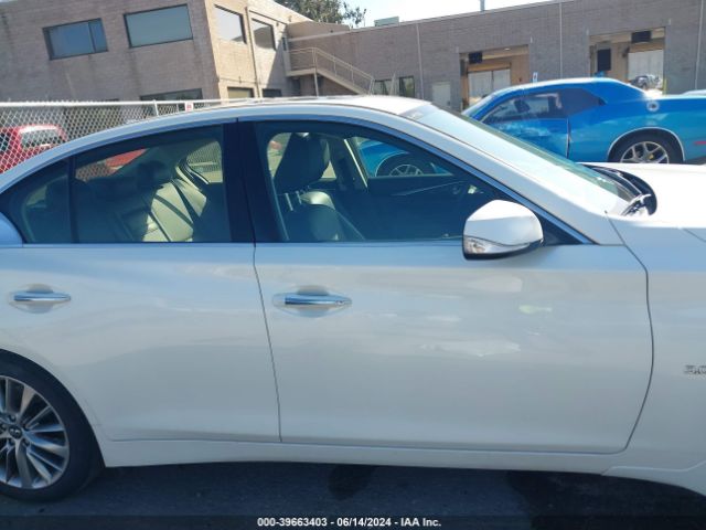 Auction sale of the 2018 Infiniti Q50 3.0t Luxe, vin: JN1EV7ARXJM432878, lot number: 39663403