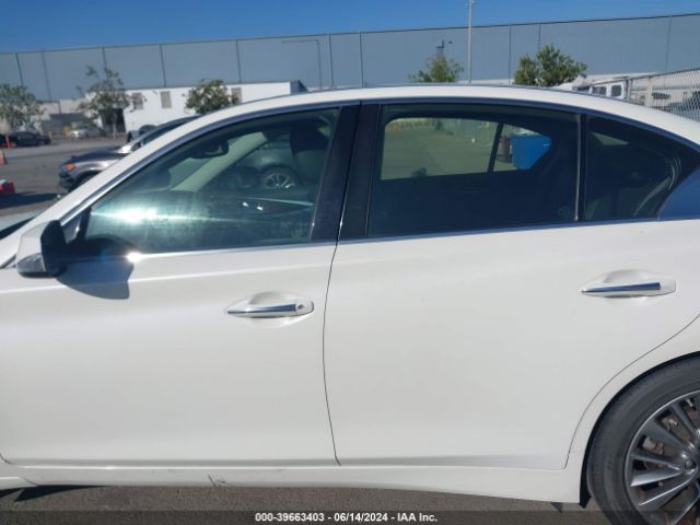 Auction sale of the 2018 Infiniti Q50 3.0t Luxe, vin: JN1EV7ARXJM432878, lot number: 39663403