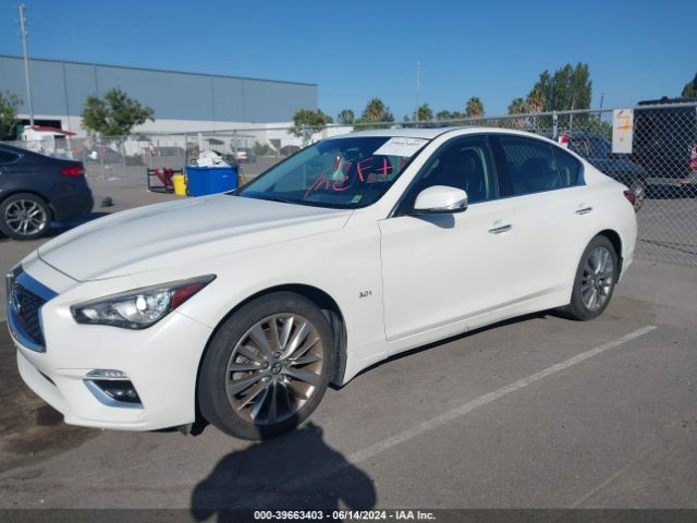 Auction sale of the 2018 Infiniti Q50 3.0t Luxe, vin: JN1EV7ARXJM432878, lot number: 39663403