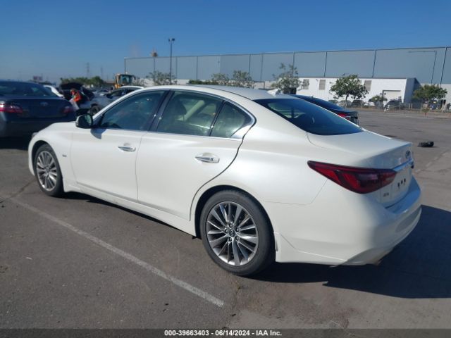 Auction sale of the 2018 Infiniti Q50 3.0t Luxe, vin: JN1EV7ARXJM432878, lot number: 39663403
