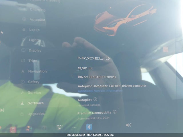 2023 TESLA MODEL 3 5YJ3E1EA0PF570923 Photo 6