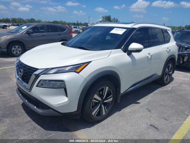 5N1BT3CA2NC704577 Nissan Rogue Sl Fwd