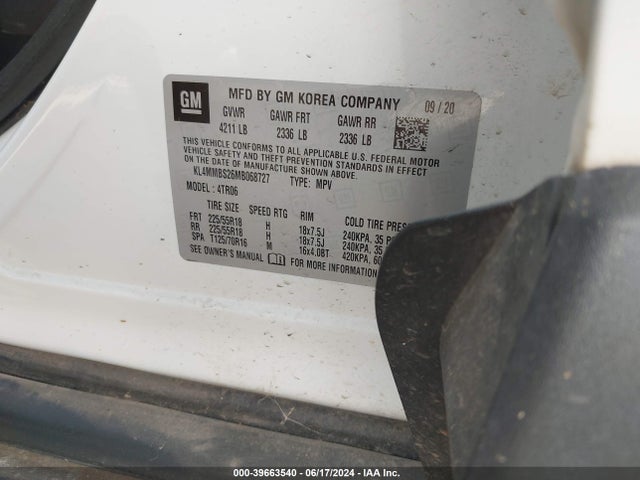 KL4MMBS26MB068727 Buick Encore Gx Fwd Preferred