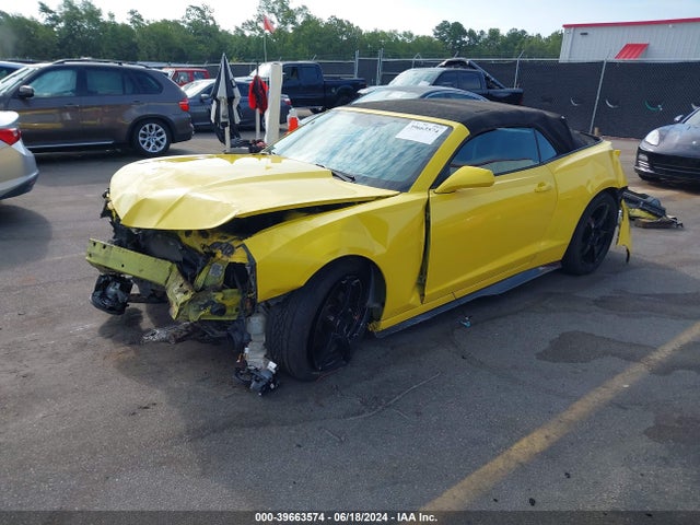 Chevrolet Camaro 2lt 2015 2G1FF3D38F9186103 Image 2
