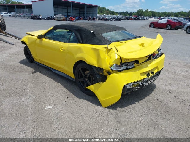 Chevrolet Camaro 2lt 2015 2G1FF3D38F9186103 Image 3