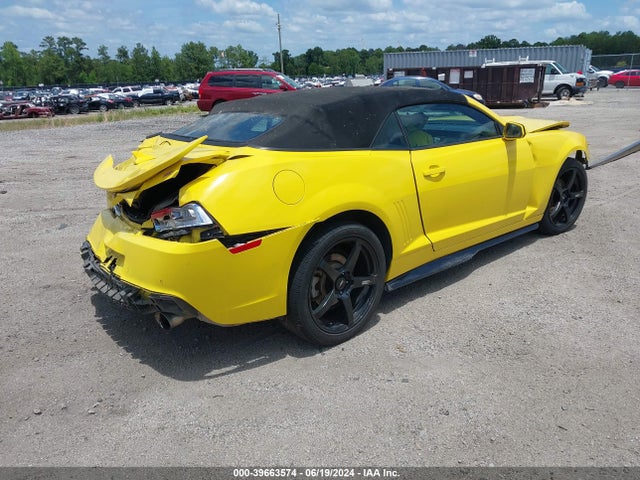 Chevrolet Camaro 2lt 2015 2G1FF3D38F9186103 Image 4