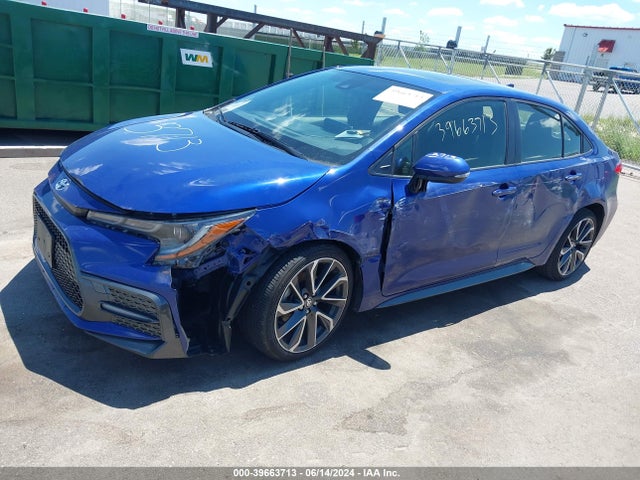 Toyota COROLLA SE 2021 JTDP4MCE5MJ077688 Image 2