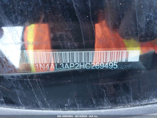 Nissan Altima 2.5 S 2017 1N4AL3AP2HC269495 Image 9
