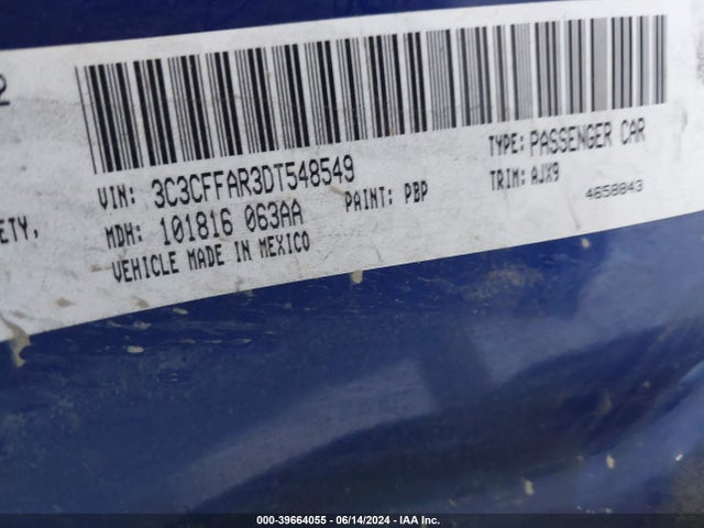 2013 FIAT 500 3C3CFFAR3DT548549 Photo 8