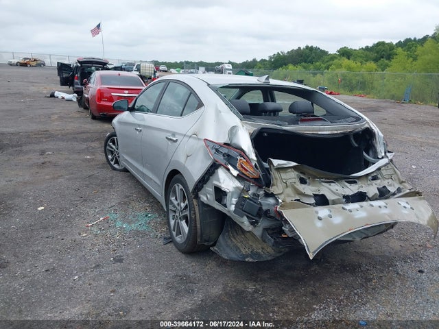 Hyundai Elantra Limited 2017 5NPD84LF6HH132115 Image 3