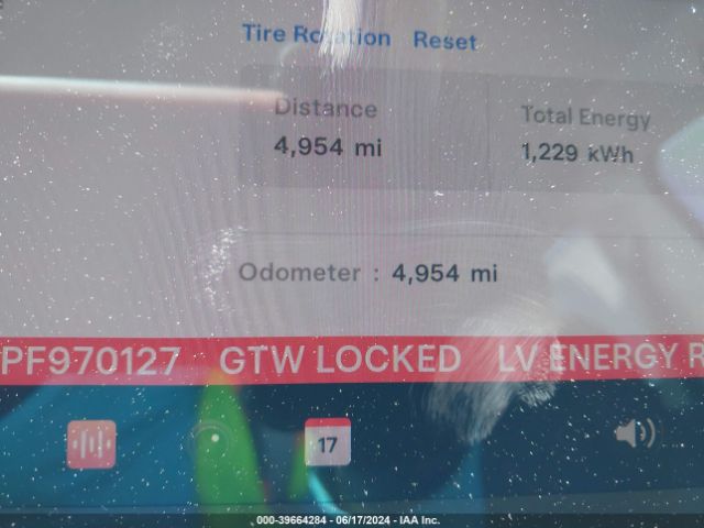 7SAYGDED6PF970127 Tesla Model Y Rwd