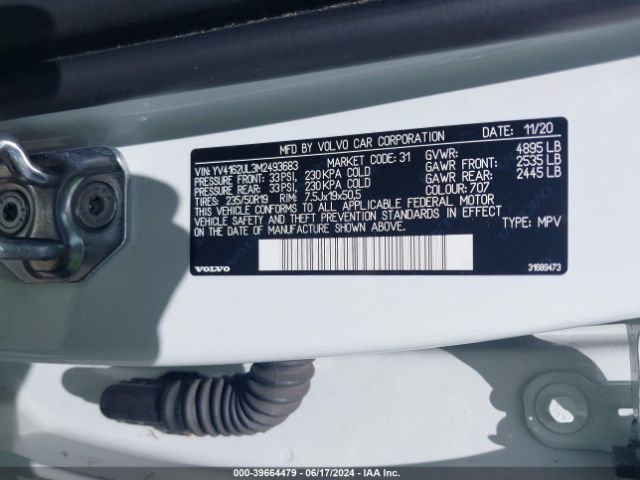 YV4162UL3M2493683 Volvo Xc40 T5 Inscription