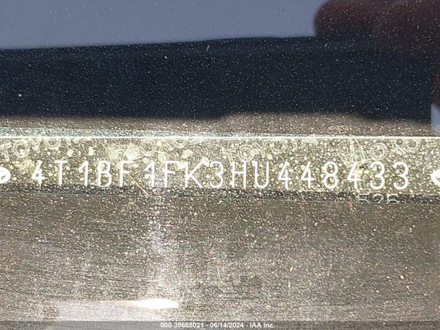 Toyota CAMRY SE 2017 4T1BF1FK3HU448433 Image 9